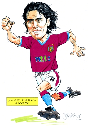 Juan Pablo Angel Caricature