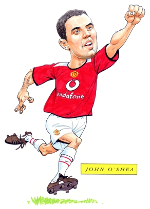John O Shea Caricature