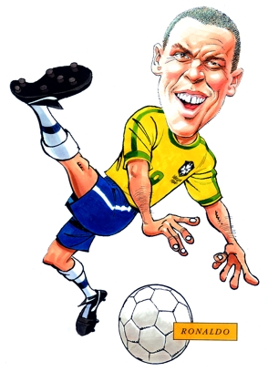 Ronaldo Caricature