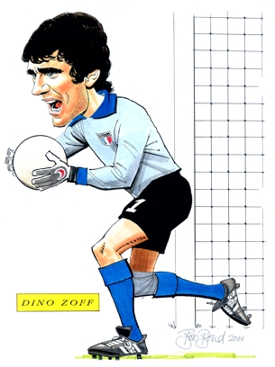 Dino Zoff Caricature