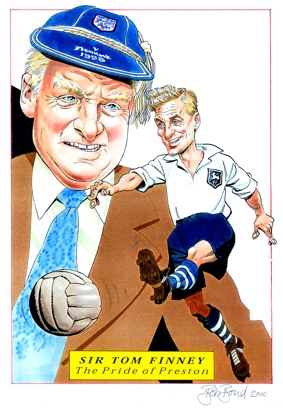 Tom Finney Special Caricature