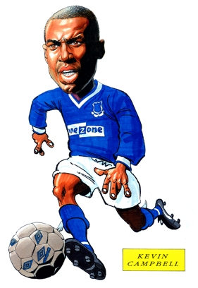 Kevin Campbell Caricature