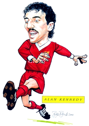 Alan Kennedy Caricature