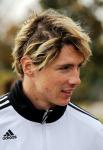 Fernando Torres Spain training session